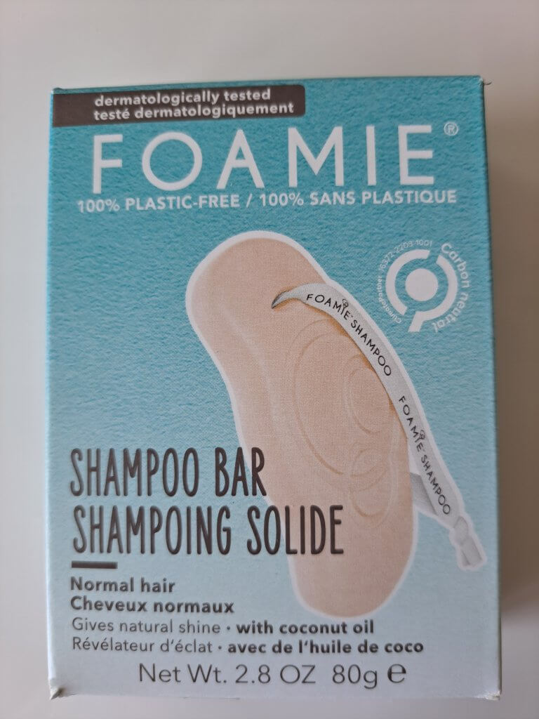 Boîte du shampoing solide FOAMIE